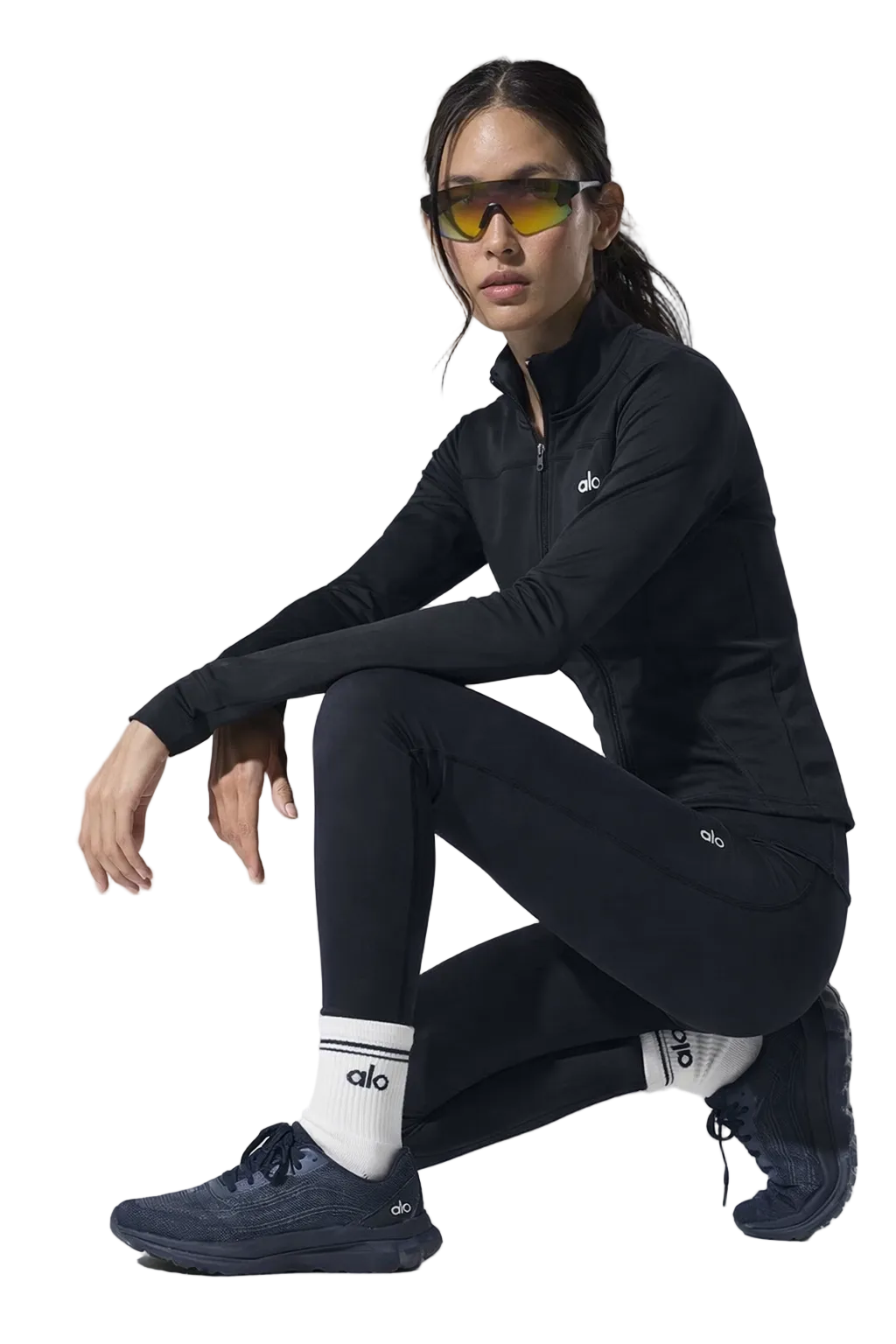 Ensemble fitness noir 2 pièces